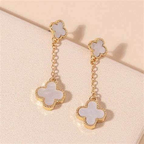van cleef arpels earrings dupe